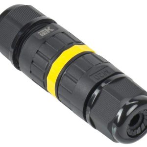 Коннектор кабельный герметичный WTP-102 3 PIN IP68 IEK UWC10-I-024-3-68