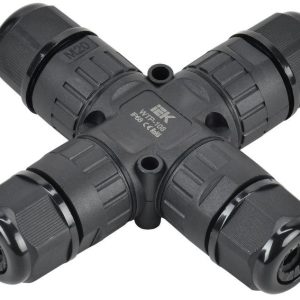 Коннектор кабельный герметичный WTP-108 3 PIN IP68 IEK UWC10-X-024-3-68