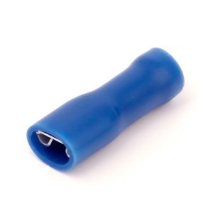 Наконечник изол. "розетка" 1.5-2.5кв.мм А=2.8х0.8мм син. (уп.100шт) DKC 2B00TP