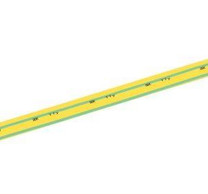 Трубка термоусадочная ТТУ нг-LS 14/7 желт./зел. 1м IEK UDRS-D14-1-K52