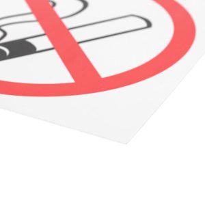 Табличка ПВХ информационный знак "Курить запрещено" 200х200мм Rexant 56-0035-2