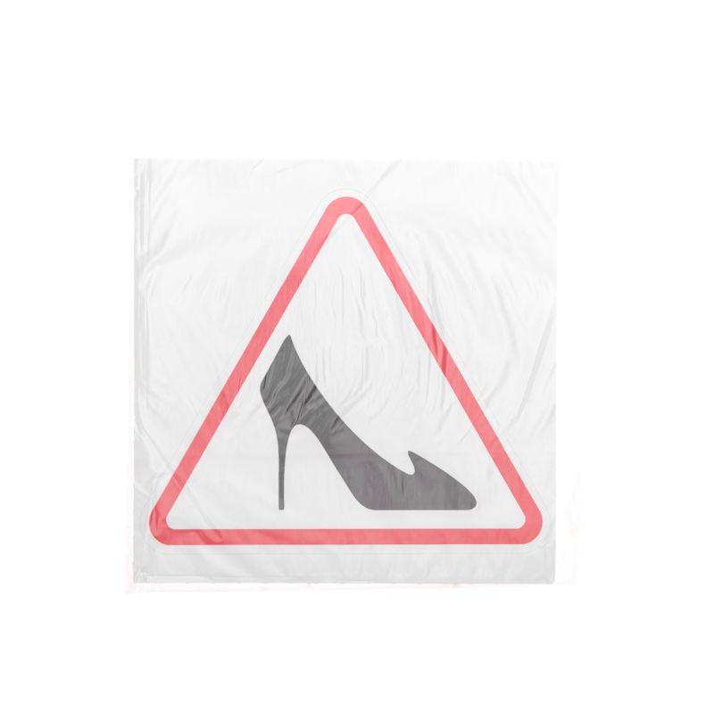 Наклейка автомобильная "Дама за рулем" 150х150мм Rexant 56-0044