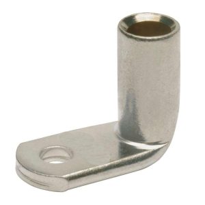 Наконечник ТМЛ под пайку листовой изогнутый под 90град. 70кв.мм М2 под винт d8мм (уп.400шт) DKC 2I78C