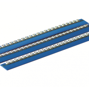 Планка 2,3 с черными буквами Y на белом фоне, DKC BL117MYYBW