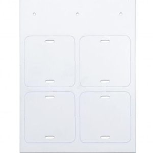 Маркировка для кабеля квадрат 55/55 (уп.40шт) DKC CIC55554SQW