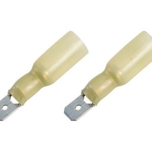 Клемма плоская изолир. термоусаживаемая (КПИт штекер - 6.35мм) 4-6кв.мм (DRS/MDD5.5-250) REXANT 08-0354