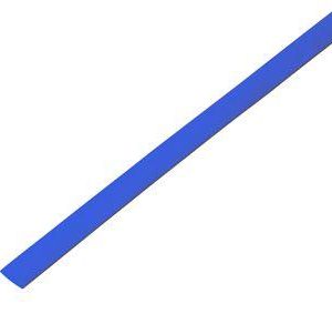 Трубка термоусадочная 8.0/4.0 1м син. REXANT 20-8005