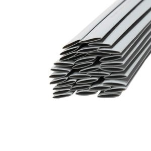 Трубка термоусадочная 10.0/5.0мм сер. 1м (уп.50шт) Rexant 21-0010