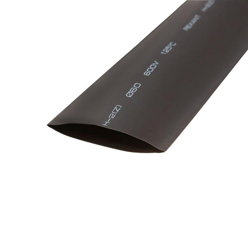 Трубка термоусадочная 60.0/30.0 1м черн. Rexant 25-0060