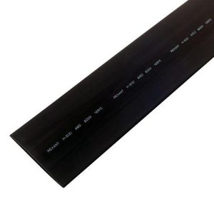 Трубка термоусадочная 80.0/40.0 1м черн. Rexant 25-0080