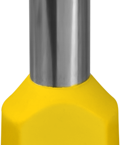 Наконечник НШВИ2 61 043 NET-E2-6.0-14-B50 2 провода желт. (уп.50шт) Navigator 61043