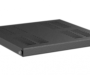 Полка стационарная Г=653мм профиль С-образ. для шкафа глубиной 1000мм RAL9005 DKC R5RFCIT100B