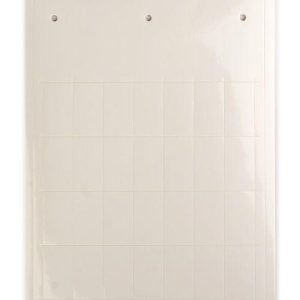 Табличка эластичная клейкое основание винил бел. (уп.280шт) DKC TAF1527AW