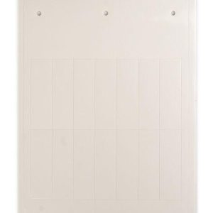 Табличка эластичная клейкое основание винил бел. (уп.140шт) DKC TAF1549AW