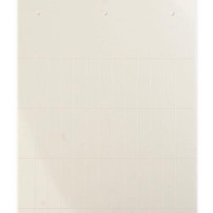 Табличка полужесткая клейкое основание ПВХ-0.5 бел. (уп.600шт) DKC TAS207AW