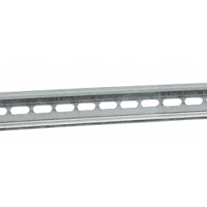 Рейка DIN 75 мм оцинкованная, перфорированная NR-001-02 DIN-рейка_55нап ЭРА
