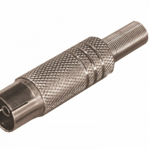 Разъем гнездо TV никель с пружиной Rexant 05-2014