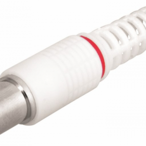 Разъем гнездо TV без пайки бел. (уп.100шт) Rexant 05-2043