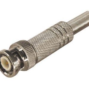 Разъем штекер BNC под винт с пружиной метал. (уп.50шт) Rexant 05-3073