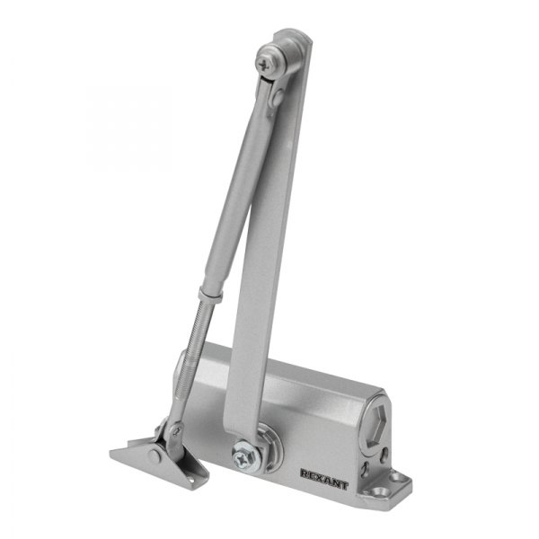 Доводчик дверной для установки на дверь весом до 45кг Rexant 46-0501