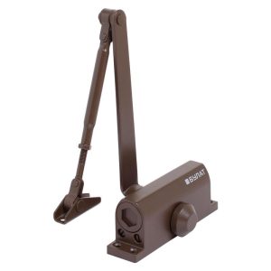 Доводчик дверной ULTIMATE ДД-60 A-C (25-80кг) морозостойкий корич. Булат 14 919