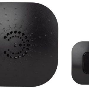 Звонок дверной BIONIC Black беспроводной 6 мелодий черн. Эра Б0054779