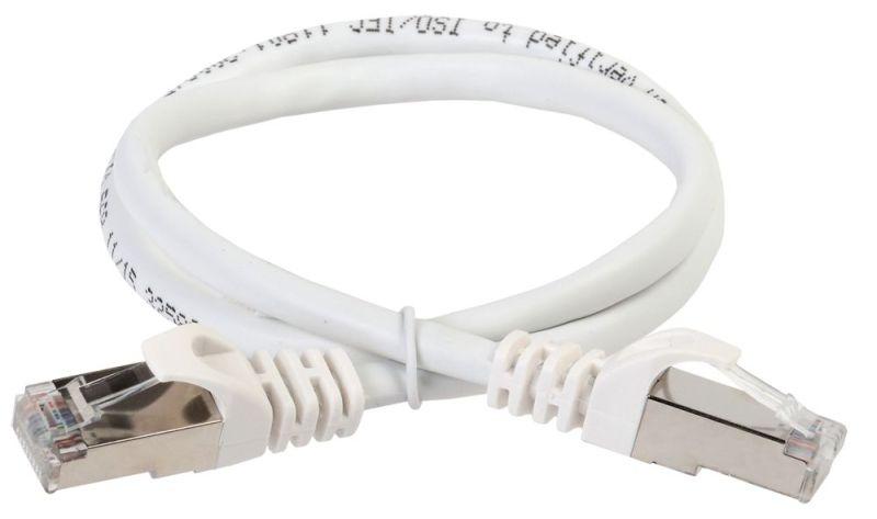 Патч-корд кат.6 UTP LSZH 7м белый ITK PC08-C6UL-7M