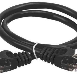 Патч-корд кат.5E UTP LSZH 5м черн. ITK PC09-C5EUL-5M