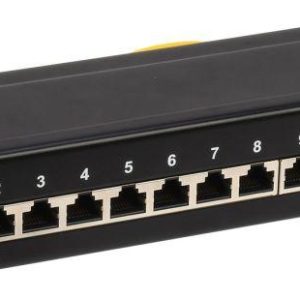 Патч-панель 1U кат.6 STP 12 портов 10" Dual IDC ITK PP12-1UC06S-D05-10