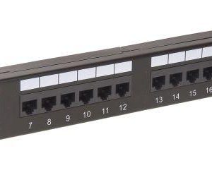 Патч-панель 1U кат.5E UTP 24 порта Dual IDC ITK PP24-1UC5EU-D05