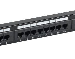 Патч-панель 1U кат.5E UTP 24 порта (Krone) GENERICA PP24-1UC5EU-K05-G