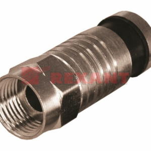 Разъем F RG-6 обжим влагозащищенный (Waterproof) Rexant 05-4033