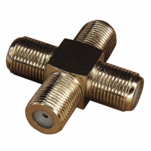 Соединитель x4 гнезда F (F-крест) PROCONNECT 05-4205-4