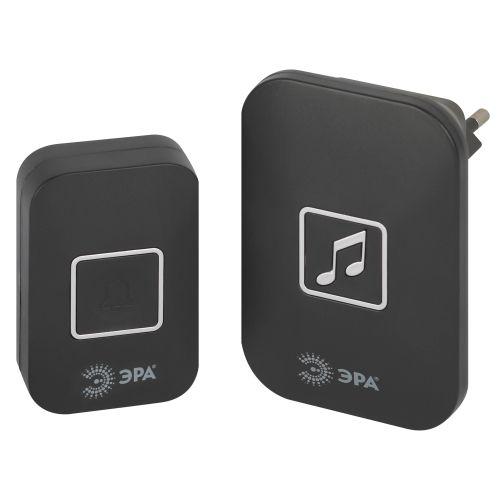 Звонок беспроводной С97 60 мелодий черн. Эра Б0054086