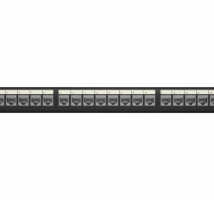 Патч-панель 19дюйм 1UCAT5E 24 модуля RJ45 экранированная DKC RN5PPF24