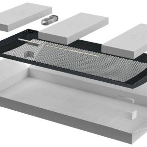 Дверь перфорированная для шкафа LINEA N 28U 600мм черн. ITK LN05-28U6X-DP