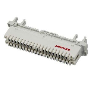 Плинт размыкаемый универсальный на 10 пар маркировка 0-9 Rexant 04-0121