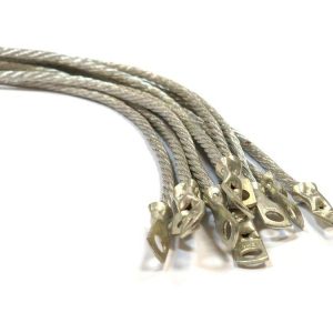 Проводник заземляющий П-300 S=6мм два наконечника ГОФРОМАТИК zeta11219