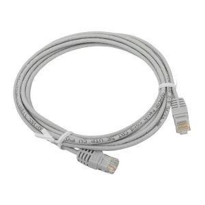 Патч-корд кат.5E UTP неэкранир. PVC 1Гбит/с 3м сер. TERACOM EKF TRC-5EUTP-PVC-3M-GY