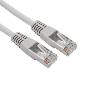 Патч-корд F/UTP кат.5e RJ45-RJ45 LSZH экранир. 2м сер. Rexant 18-8005-1