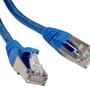 Патч-корд PC-LPM-STP-RJ45-RJ45-C5e-1.5M-LSZH-BL FTP экран. кат 5e 1.5м син. Hyperline 230091