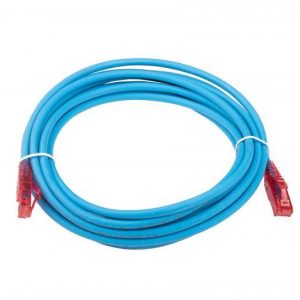 Патч-корд кат.5E U/UTP LSZH PC-LPM-UTP-RJ45-RJ45-C5e-5M-LSZH-BL 5м син. Hyperline 30957