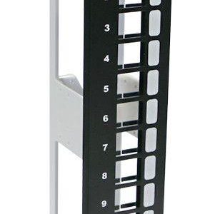 Патч-панель PPWBL-12 модульн. на 12 портов настен. для модулей Keystone Jack с подставкой Hyperline 37788