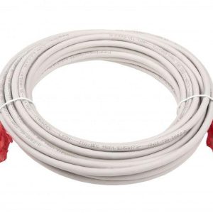 Патч-корд кат.5E U/UTP LSZH PC-LPM-UTP-RJ45-RJ45-C5e-10M-LSZH-GY 10м сер. Hyperline 42306