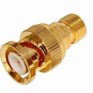 Переход гнездо F - штекер BNC GOLD (уп.50шт) PROCONNECT 05-3201-5