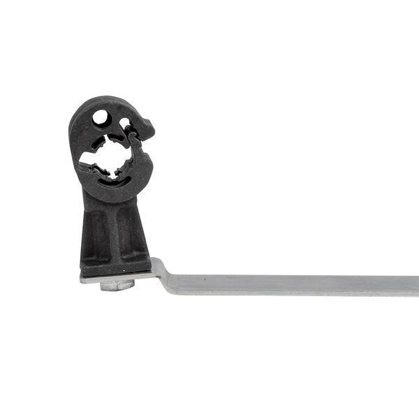 Держатель под черепицу с пластиковым фиксатором L330мм Ni PROxima EKF lp-42102-ni