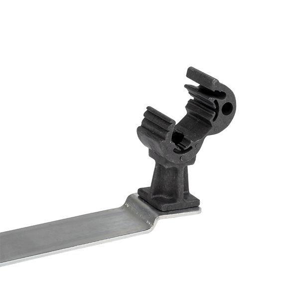 Держатель под черепицу с крючком с пластиковым фиксатором L415 Ni PROxima EKF lp-d2213-ni