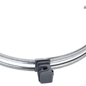 Держатель проводника кругл. 6-8мм для конька оцинк. сталь IEK ZDP80-11-4-68