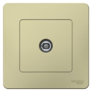 Розетка телевизионная TV СП Blanca коннектор беж. SE BLNTS000017