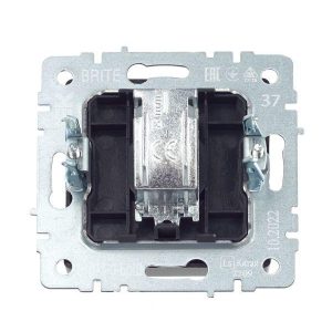 Розетка телевизионная оконечная TV СП Brite РТВ11-0-БрШ механизм шампань IEK BR-A10-O-K37